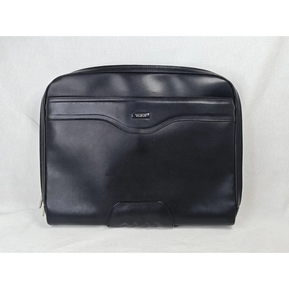 Tumi 2946D Alpha Ballistic Nylon Leather Laptop Briefcase Messenger Bag‎ Tracer